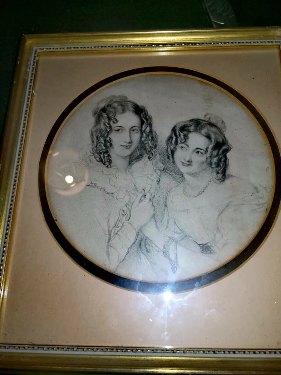 Beautiful antique engraving - Image 1