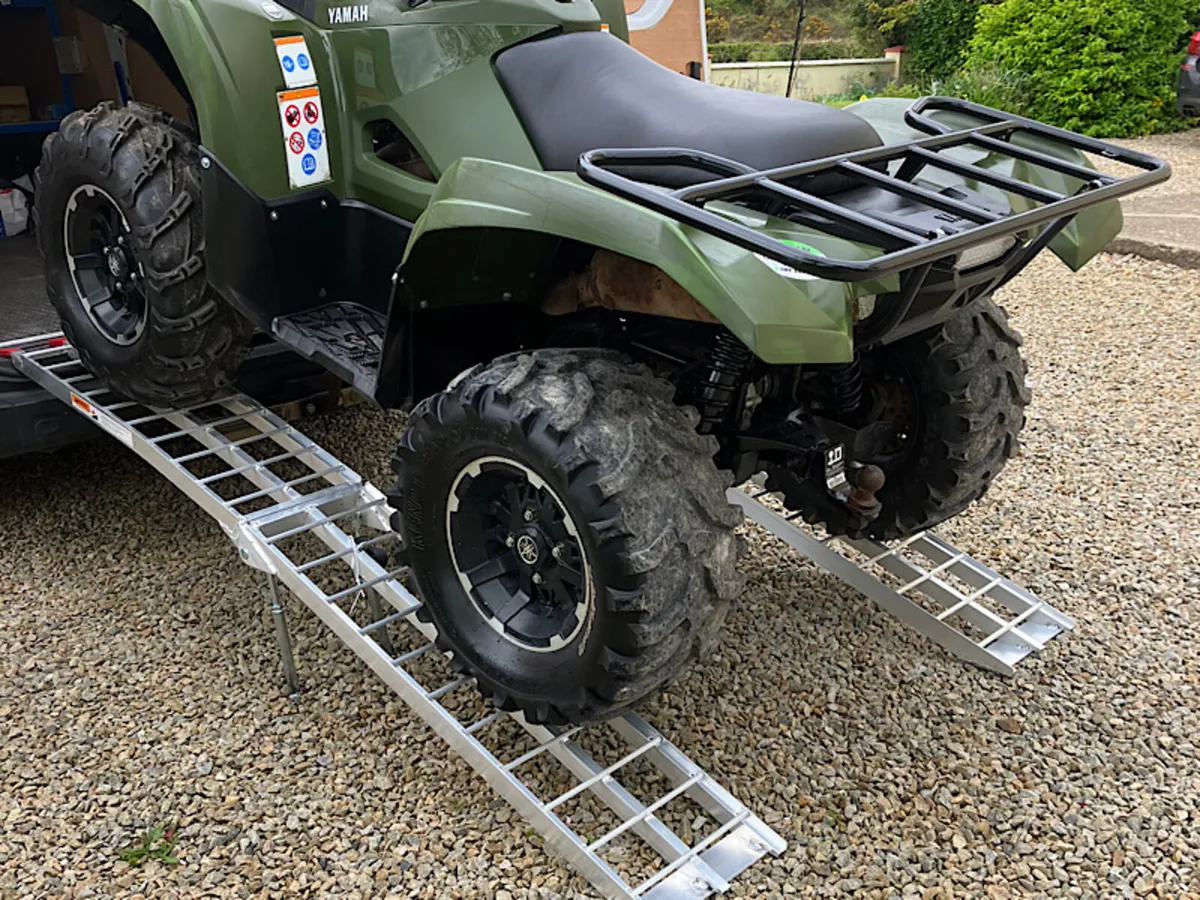 221cm 1000kg  Aluminium Quad/Atv Ramps - Image 3