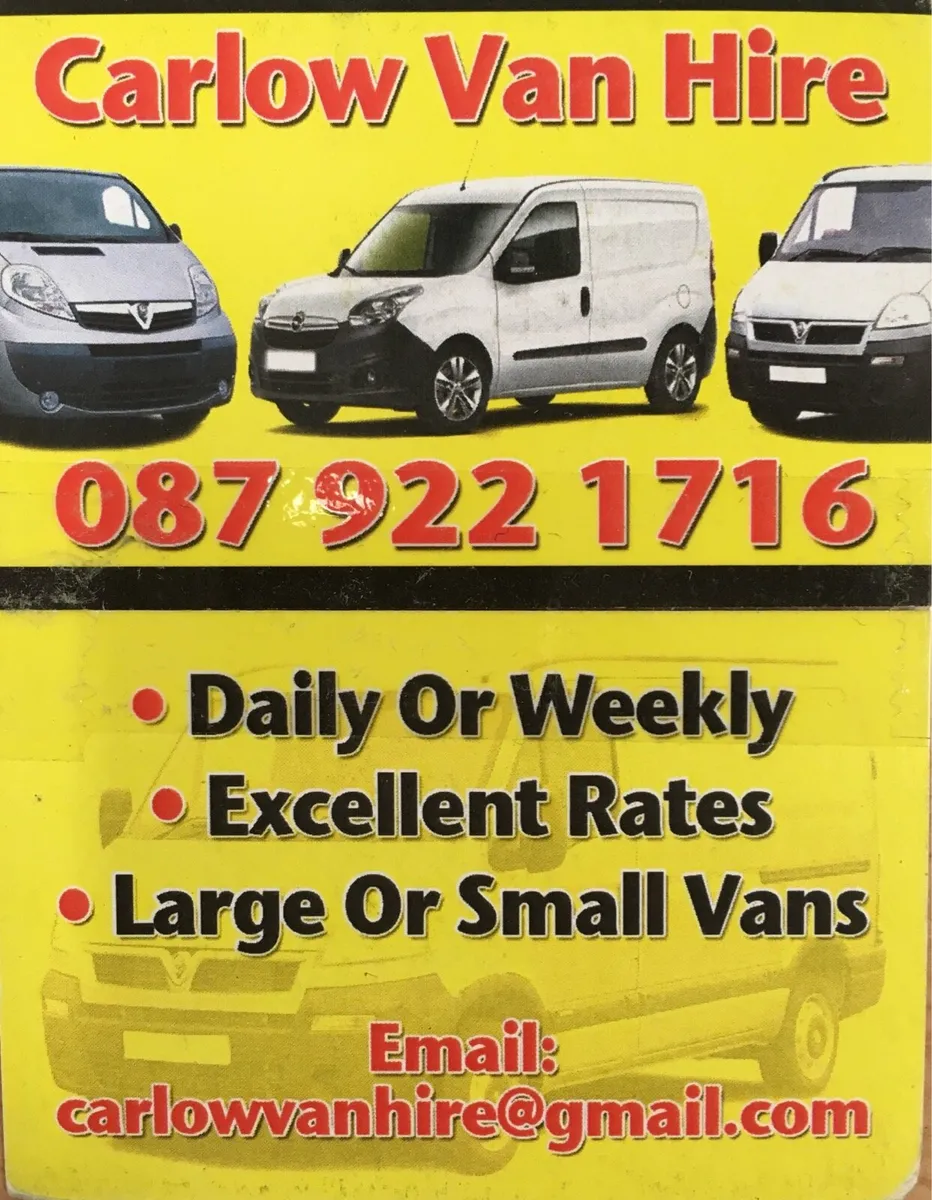 Van Hire - Image 2