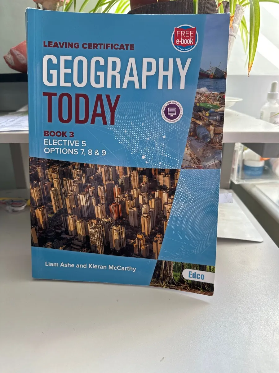 Geography today leaving cert book 3 for sale in Co. Carlow for €10 on