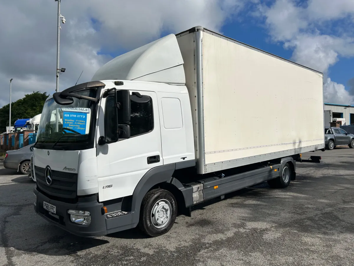 2015 Mercedes Atego 816 7.5T sleeper 20ft bo - Image 1