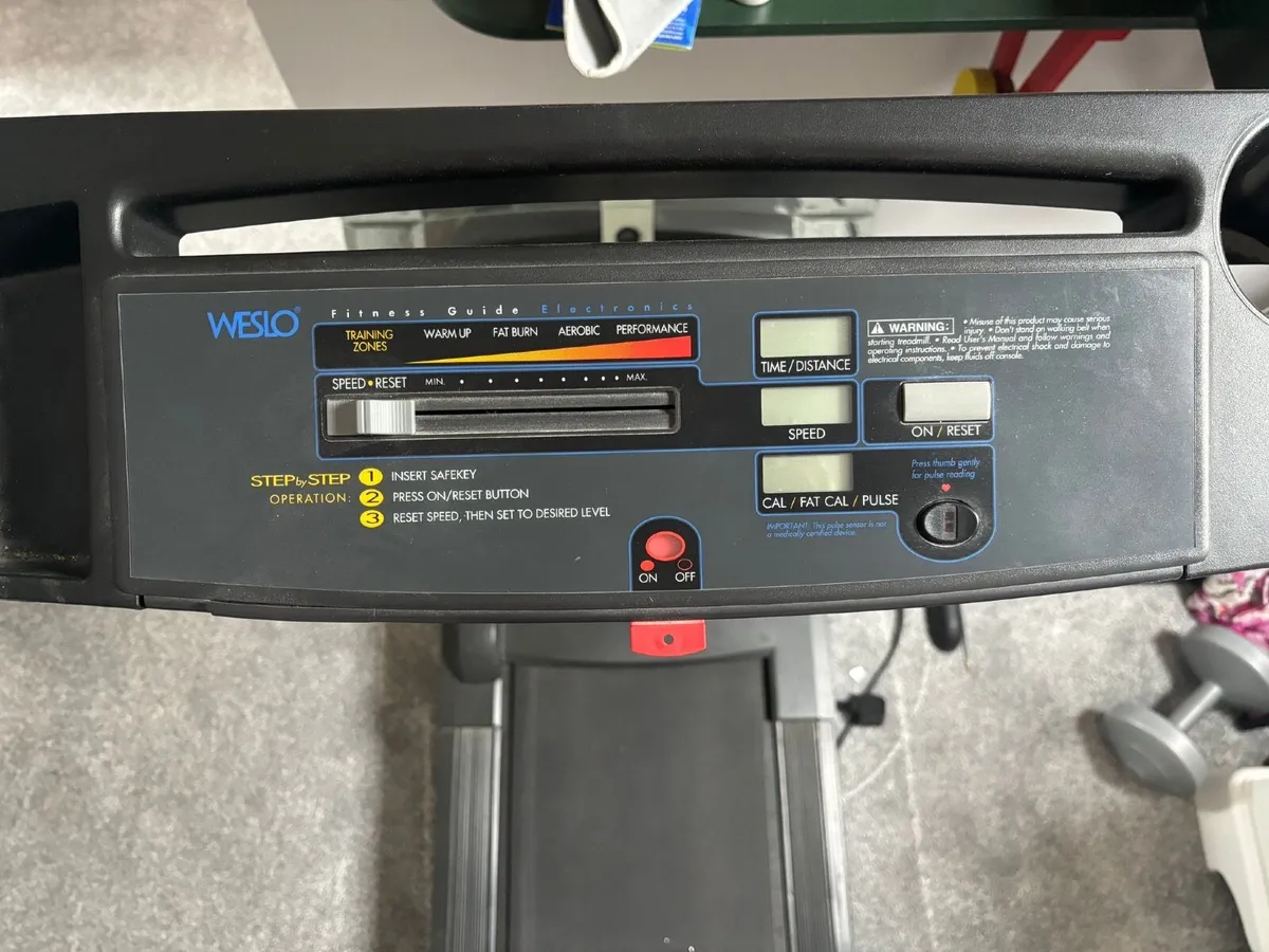 Weslo Treadmill - Image 1