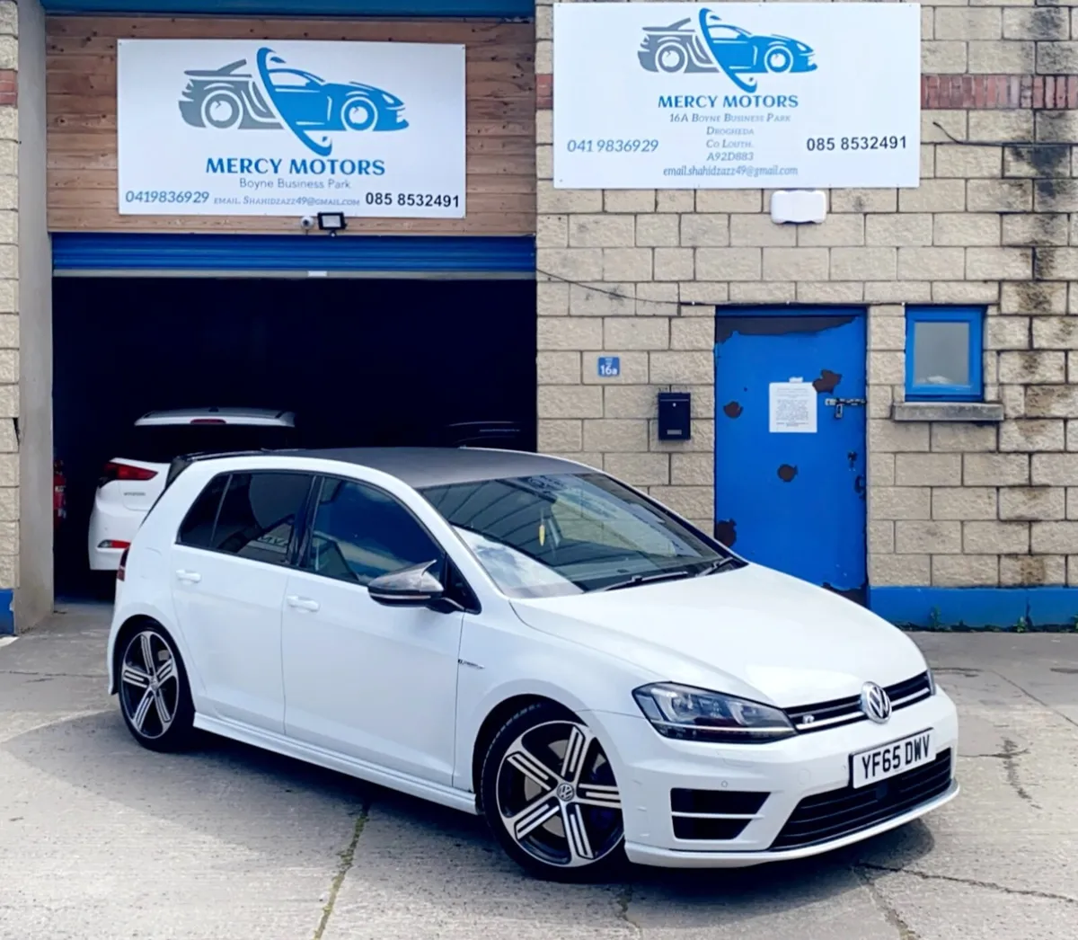 VW Golf R in White colour Immaculate condition - Image 1