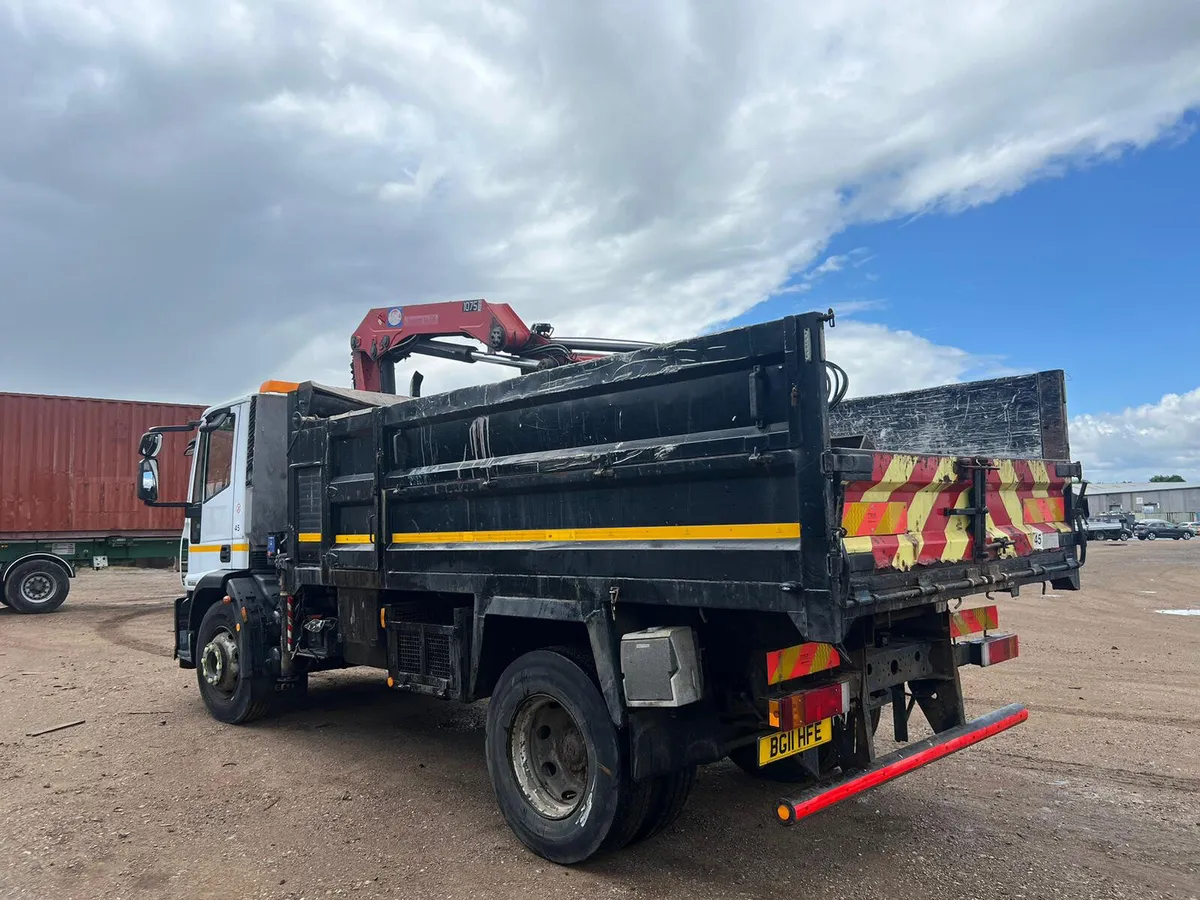 2011 Iveco eurocargo 16Ton tipper grab - Image 4