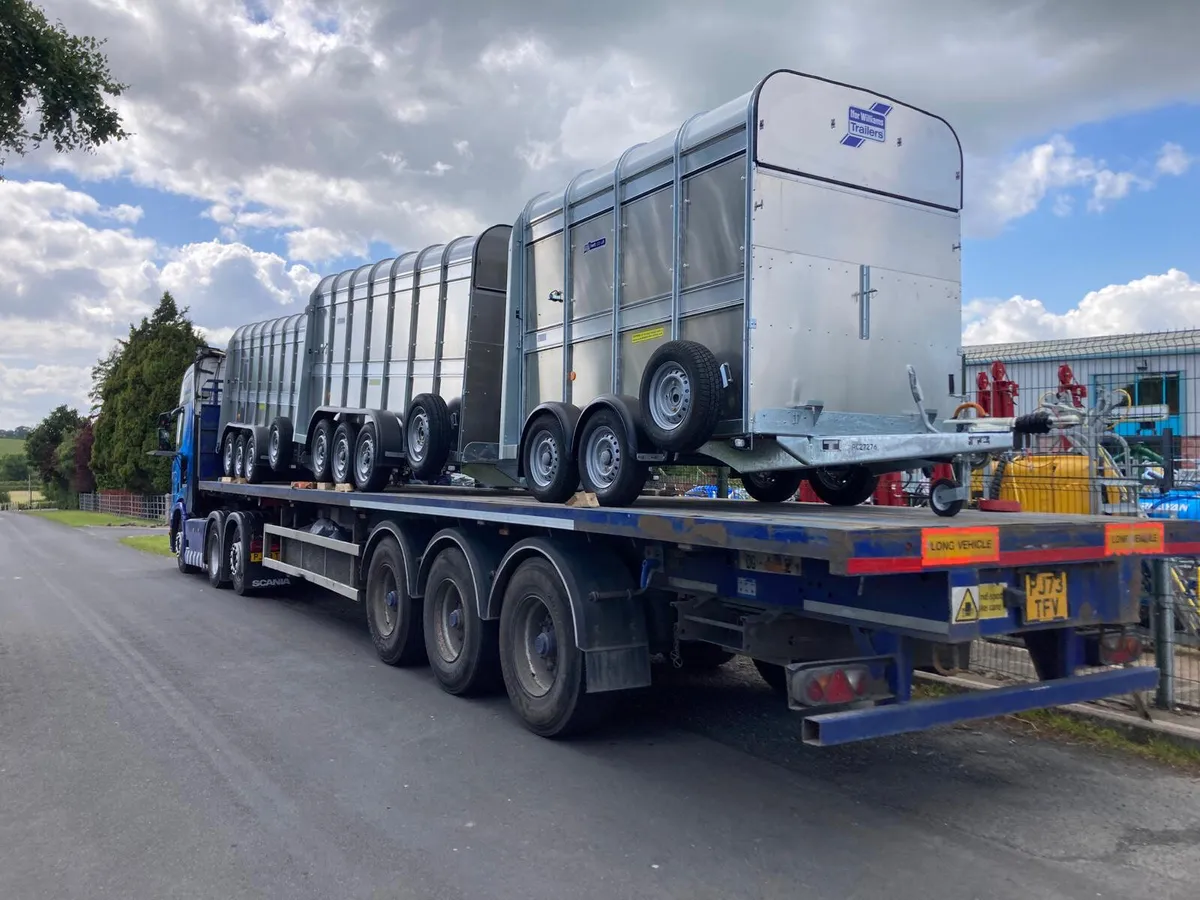 NEW Ifor Williams Livestoc  trailers IN STOCK