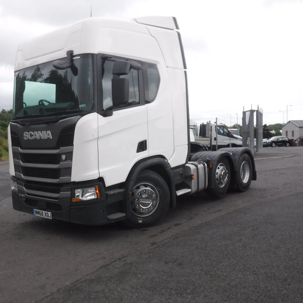 Scania R450 6X2 T/U with centre lift axle .2019. - Image 1