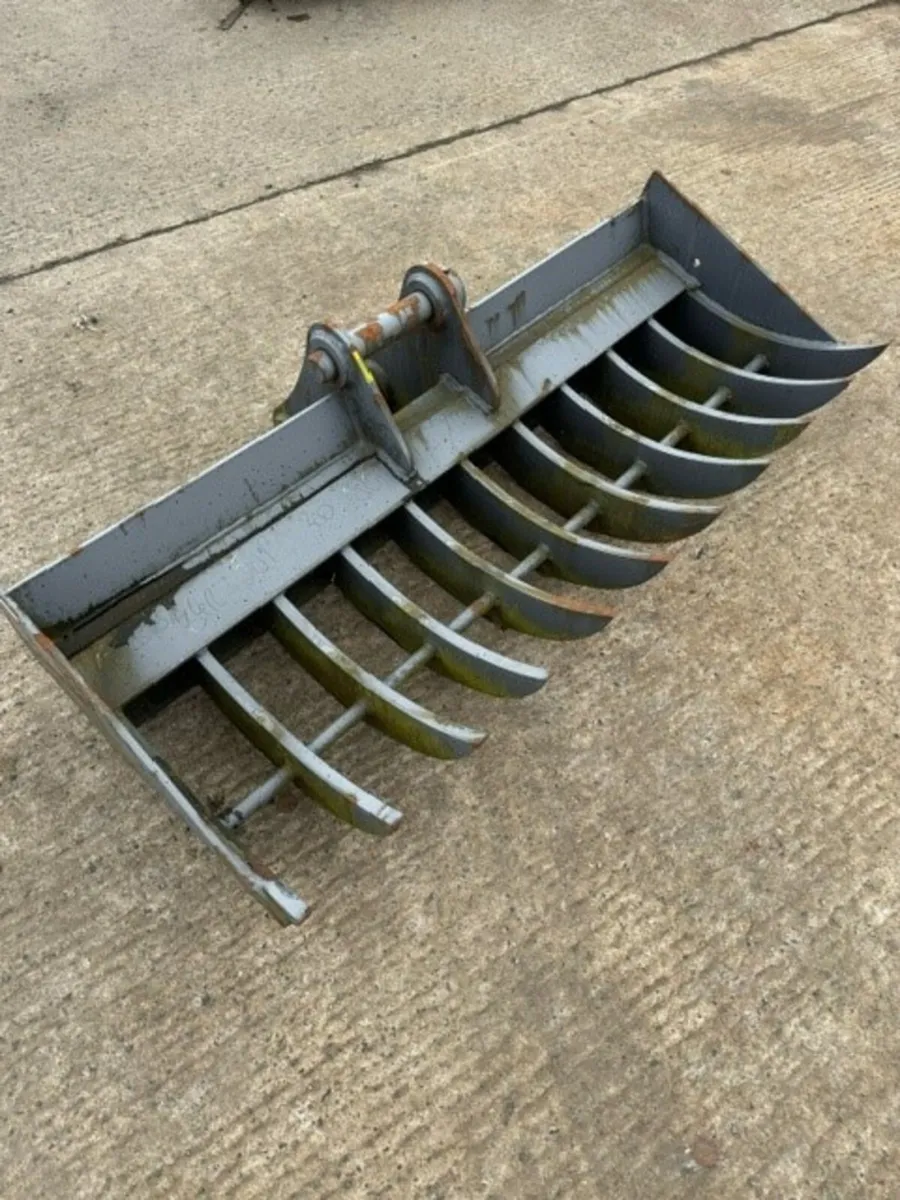 5ft stone rake to suit 6-8 ton machine - Image 1