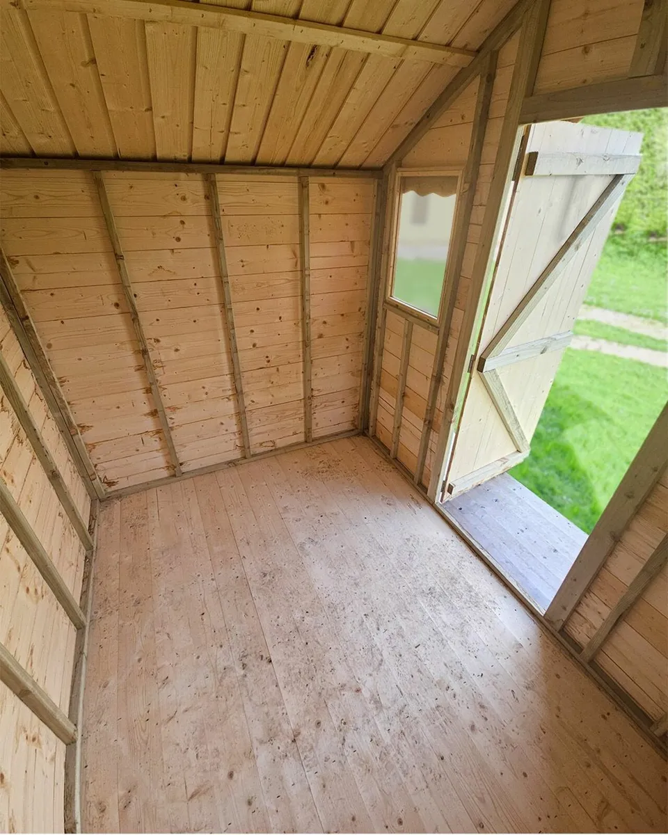 Wooden Lodge Shed - Image 4