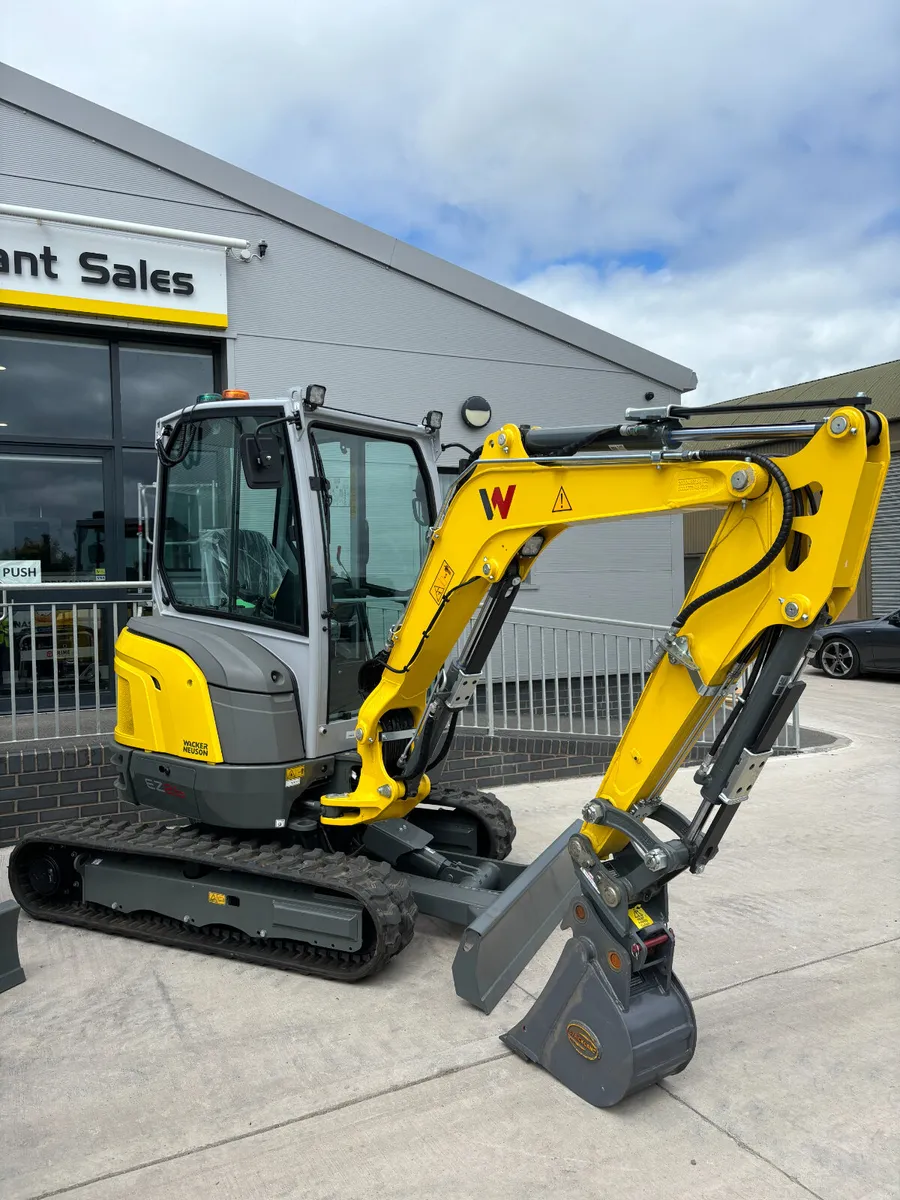 New Wacker Neuson EZ26-2 mini excavator - Image 3