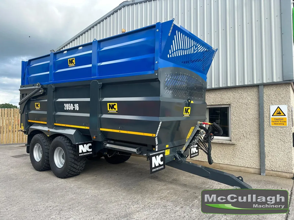 New NC Engineering 2056-16 Silage / Grain Trailer - Image 1