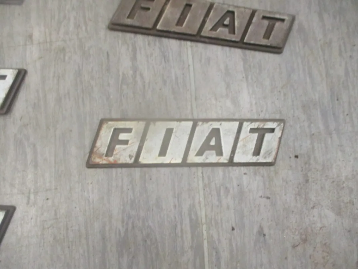 Fiat Badges - Image 2