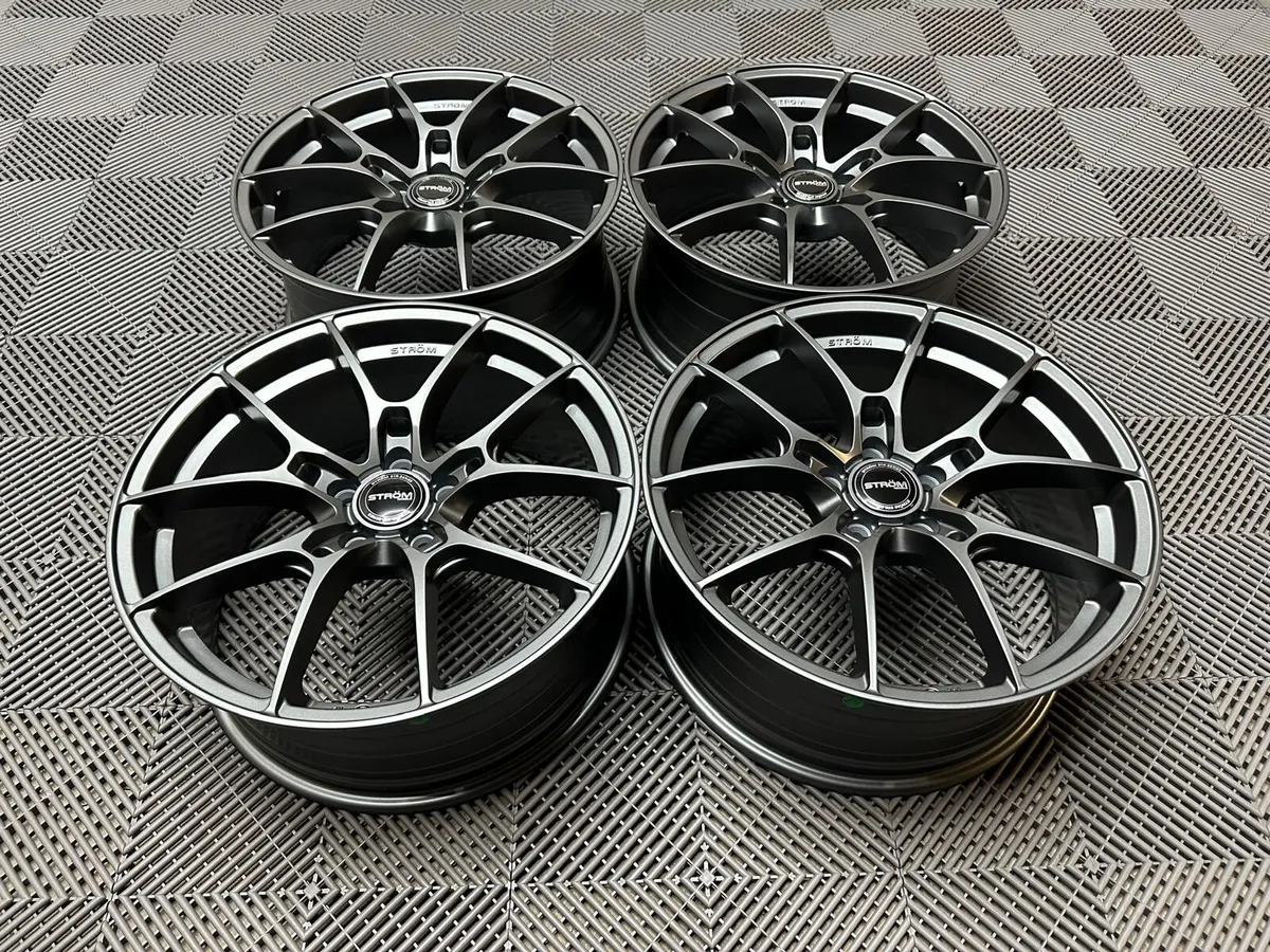18 19" Strom F1 Alloys Ford Focus Mondeo 5x108 - Image 4