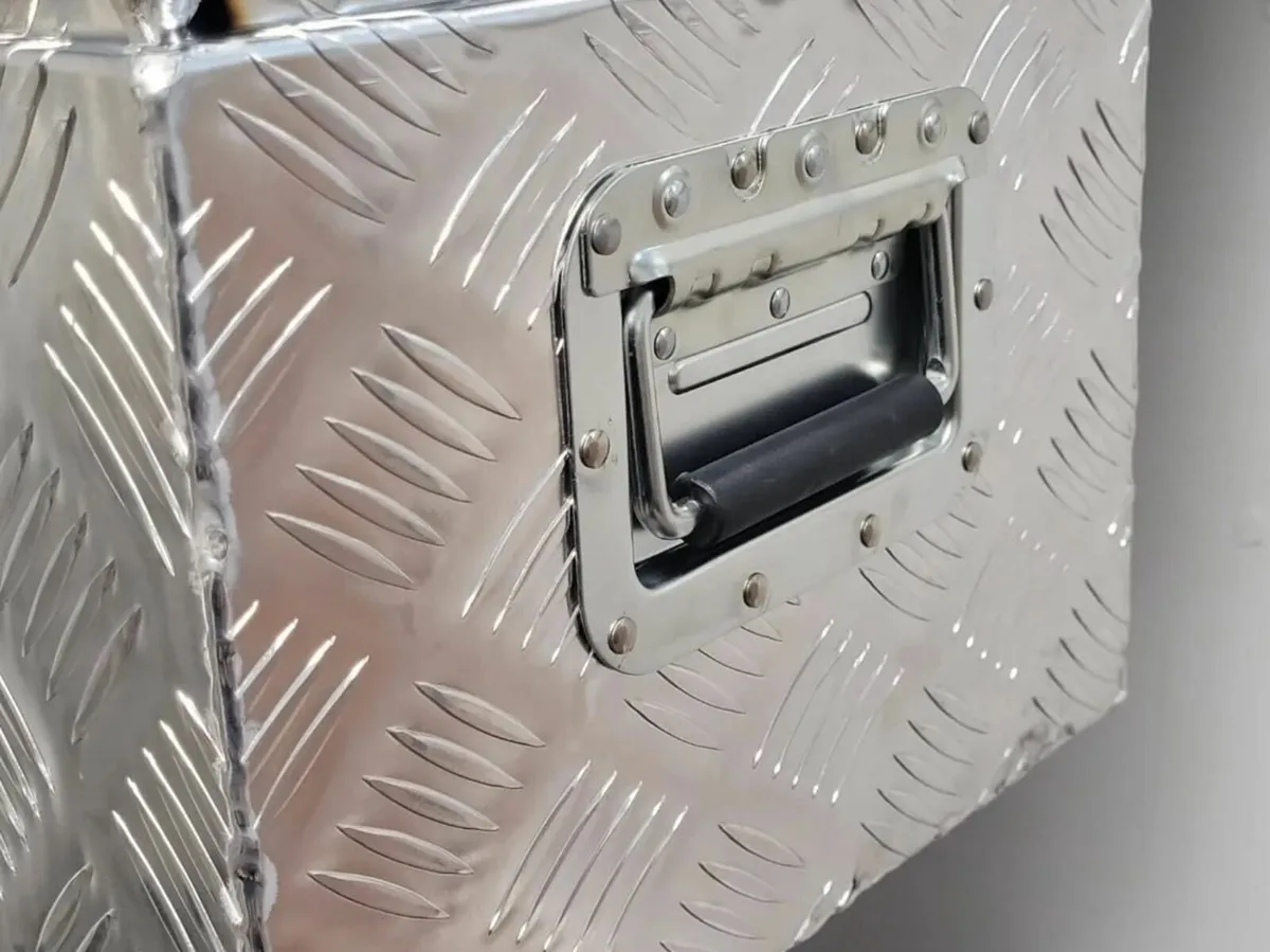 Trailer Storage Toolbox | Aluminium Checker Plate - Image 3