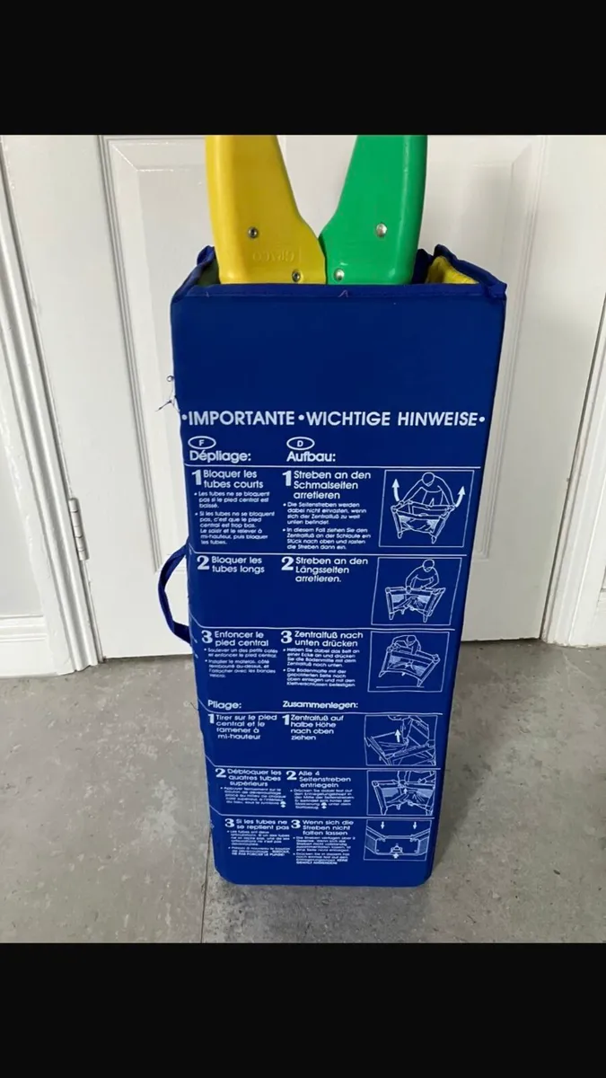 Graco Travel Cot & Halfords child car seat for sale in Co. Dublin for €