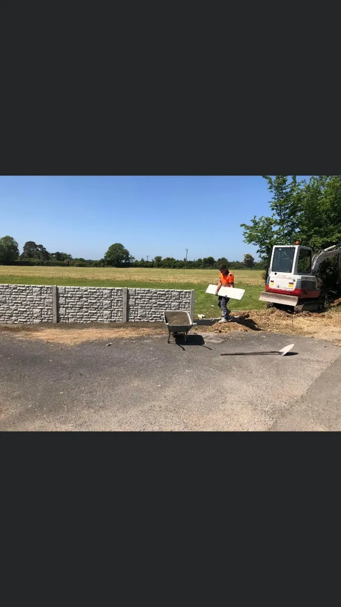 Groundworks/fencing - Image 3