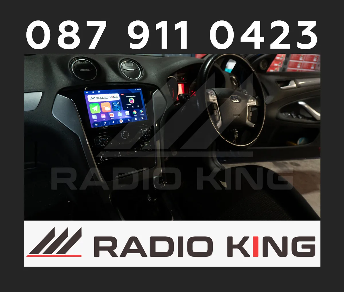 PREMIUM CARPLAY FORD MONDEO ANDROID AUTO RADIO - Image 3