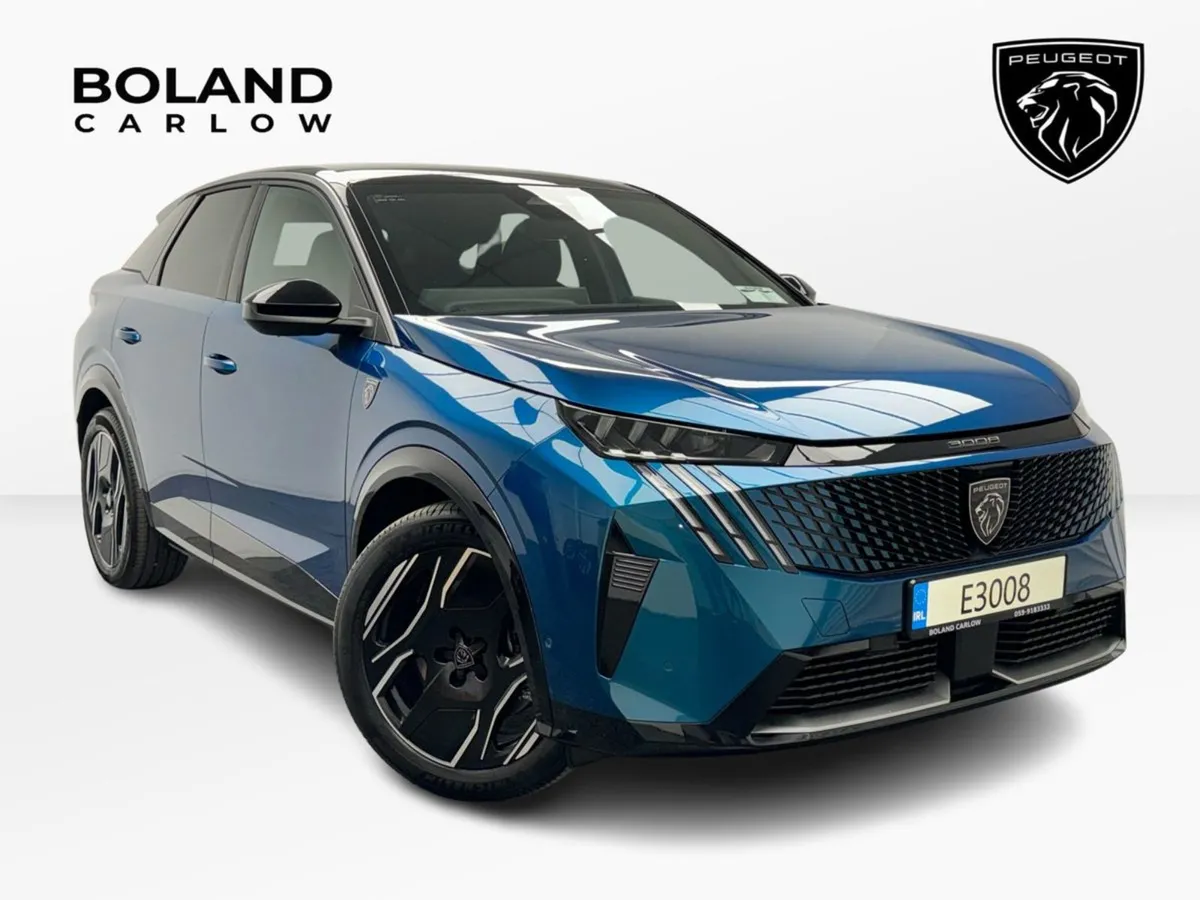 Peugeot 3008 E GT  527kms Range   105 P/W 3yrs - Image 1