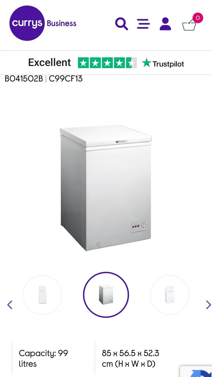 Chest freezer for sale in Co. Limerick for €50 on DoneDeal