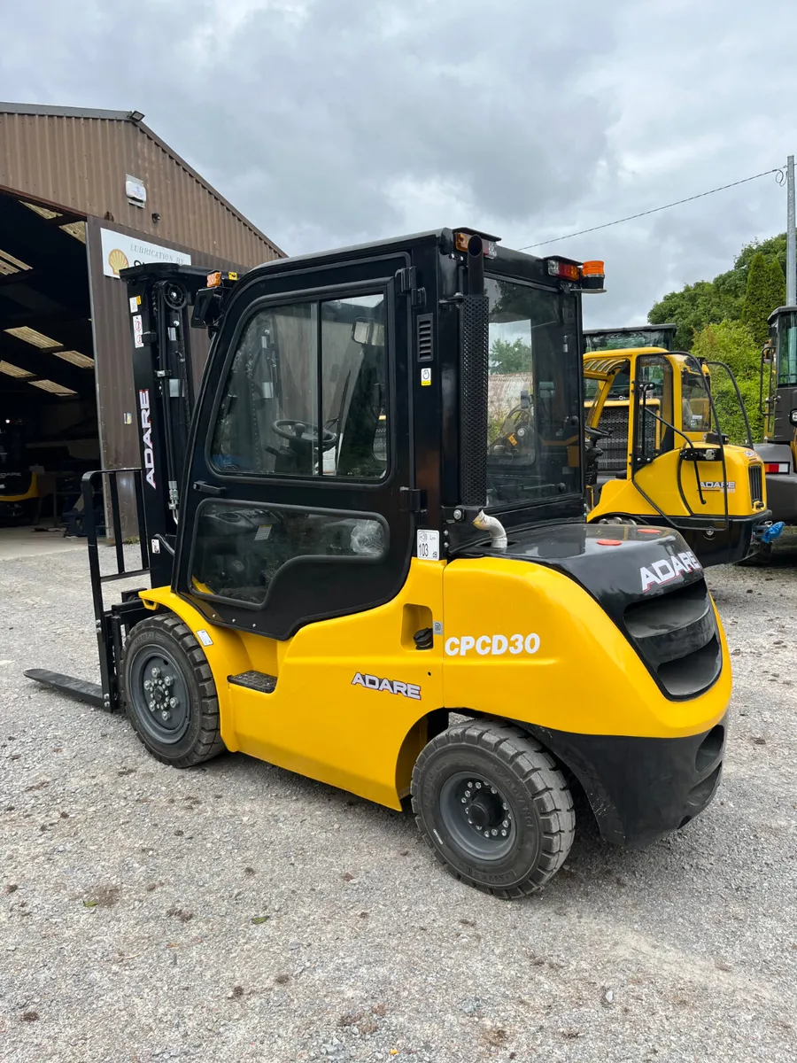 New Adare CPCD30 Kubota engine forklift - Image 3