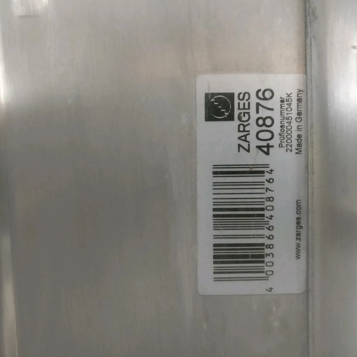 Zarges K 40876 aluminium box - Image 2