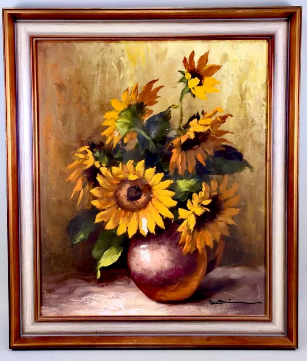Bernhard Muller 1915-oil painting - Image 1