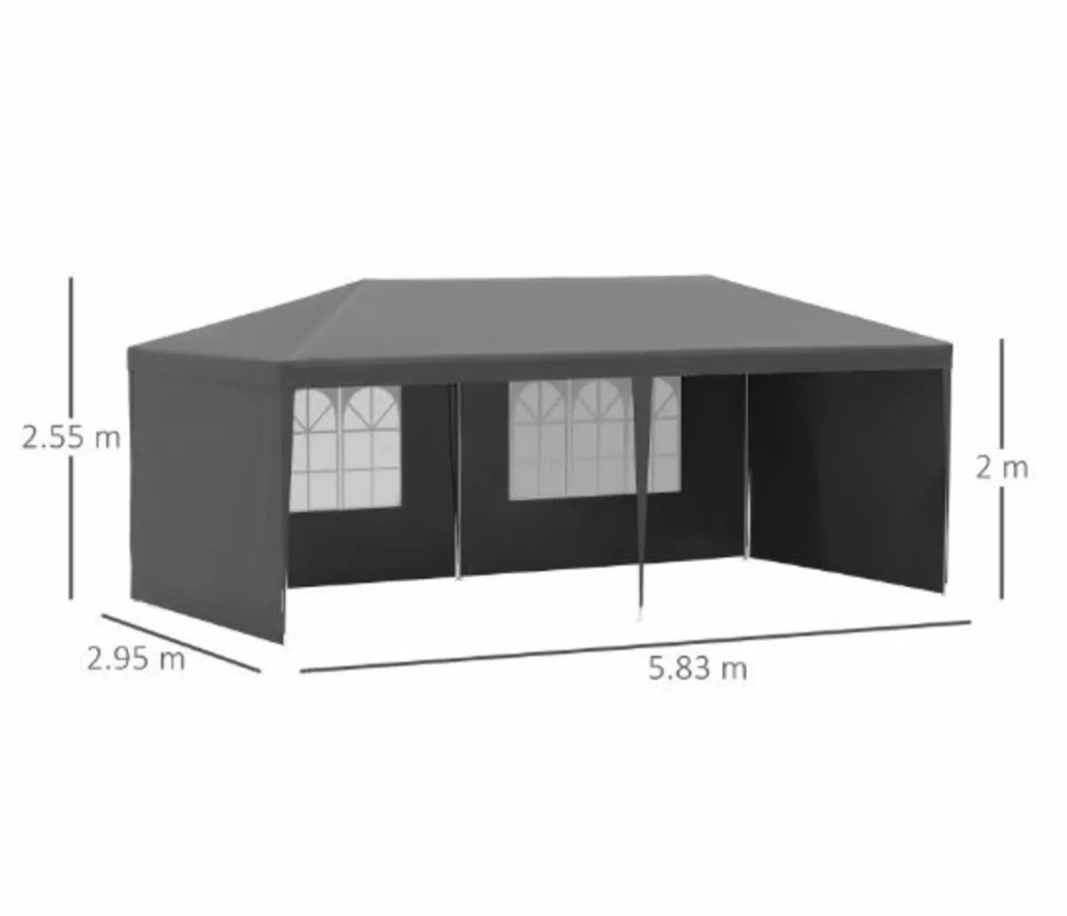 MARQUEE GAZEBO EX DISPLAY BRAND NEW - Image 3