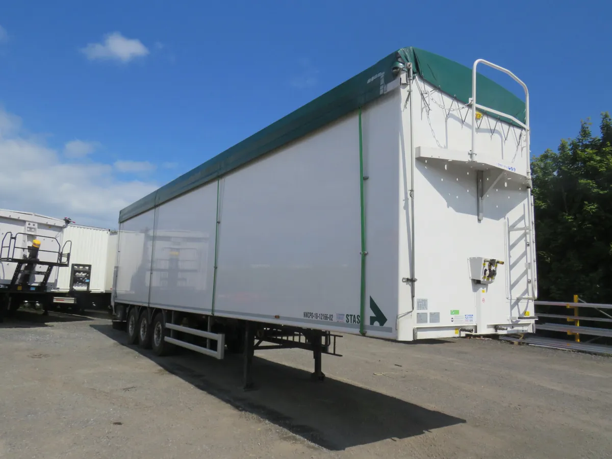 Walking floor trailer for Hire (WASTE SPEC) - Image 2