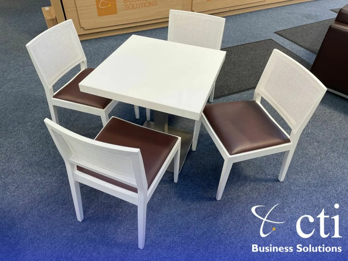 40 X Andreu World Canteen Chairs - Image 2