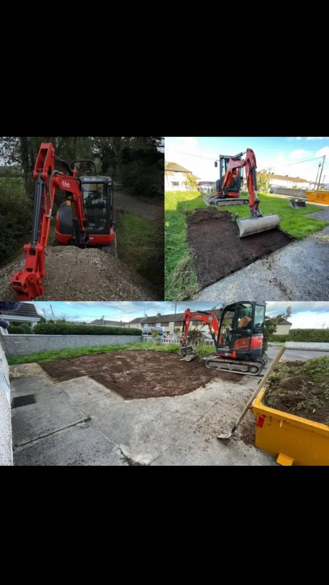 MINI DIGGER HIRE GROUNDWORK CONTRACTOR CORK for sale in Co. Cork for €