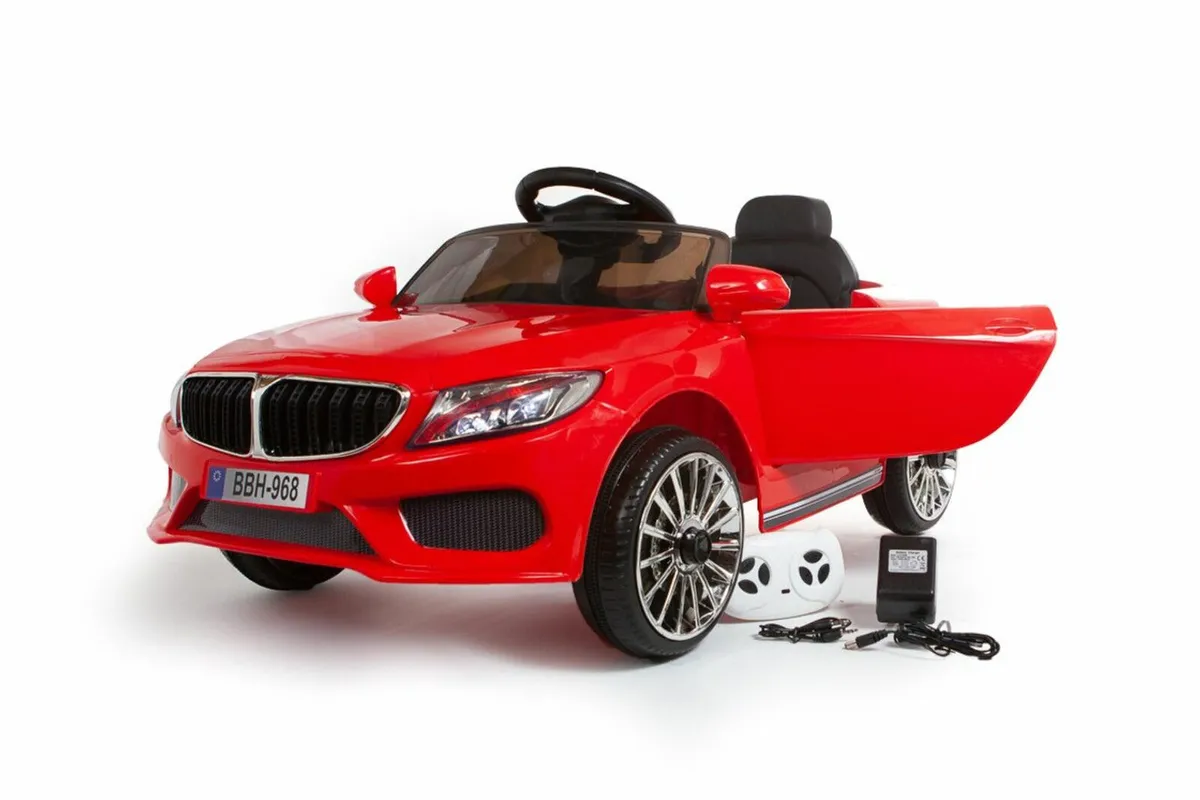 BMW Style Coupe 12V Electric Ride On Car Red - Image 1