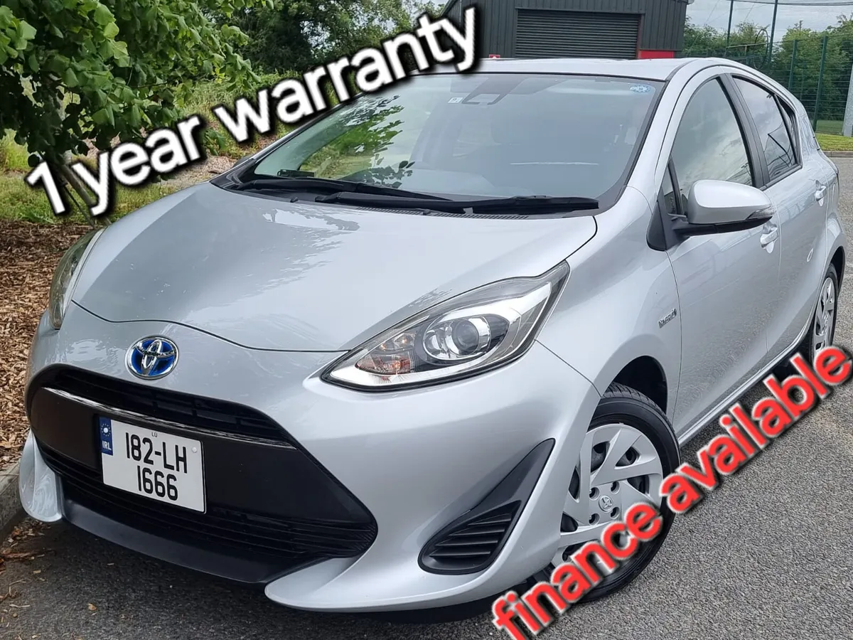 2018 TOYOTA AQUA HYBRID AUTO 1YR WARRANTY €11,990 - Image 1