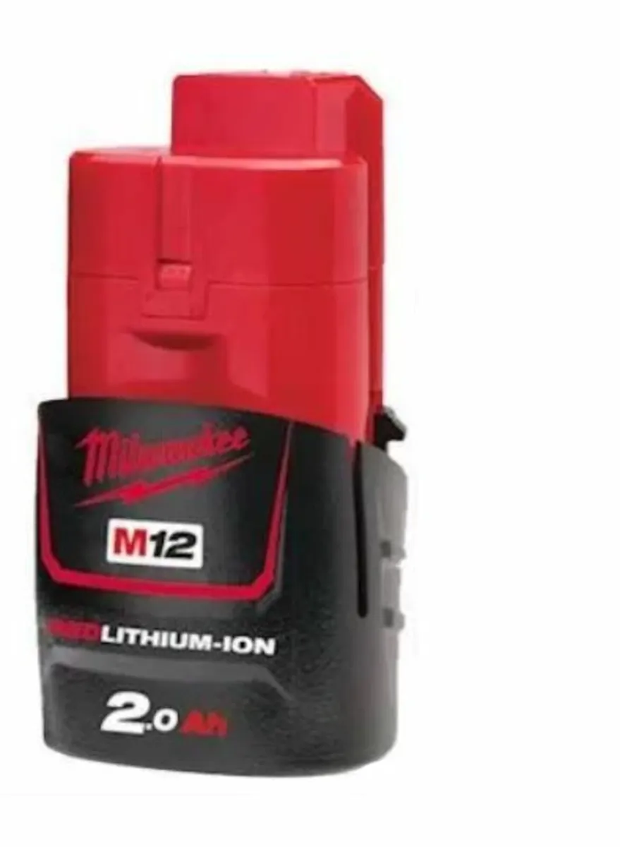 Milwaukee 12V Battery 2Ah M12B2 - Image 1