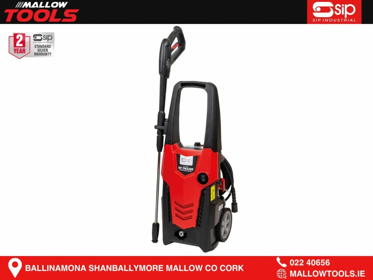 SIP CW2300 Electric Pressure Washer (2900psi) - Image 1