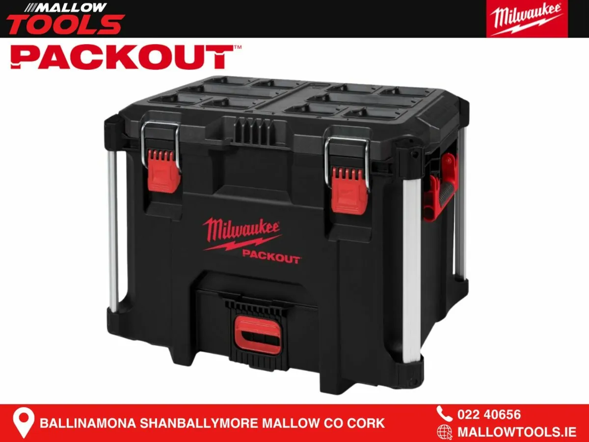 MILWAUKEE PACKOUT XL TOOL BOX 4932478162 - Image 1