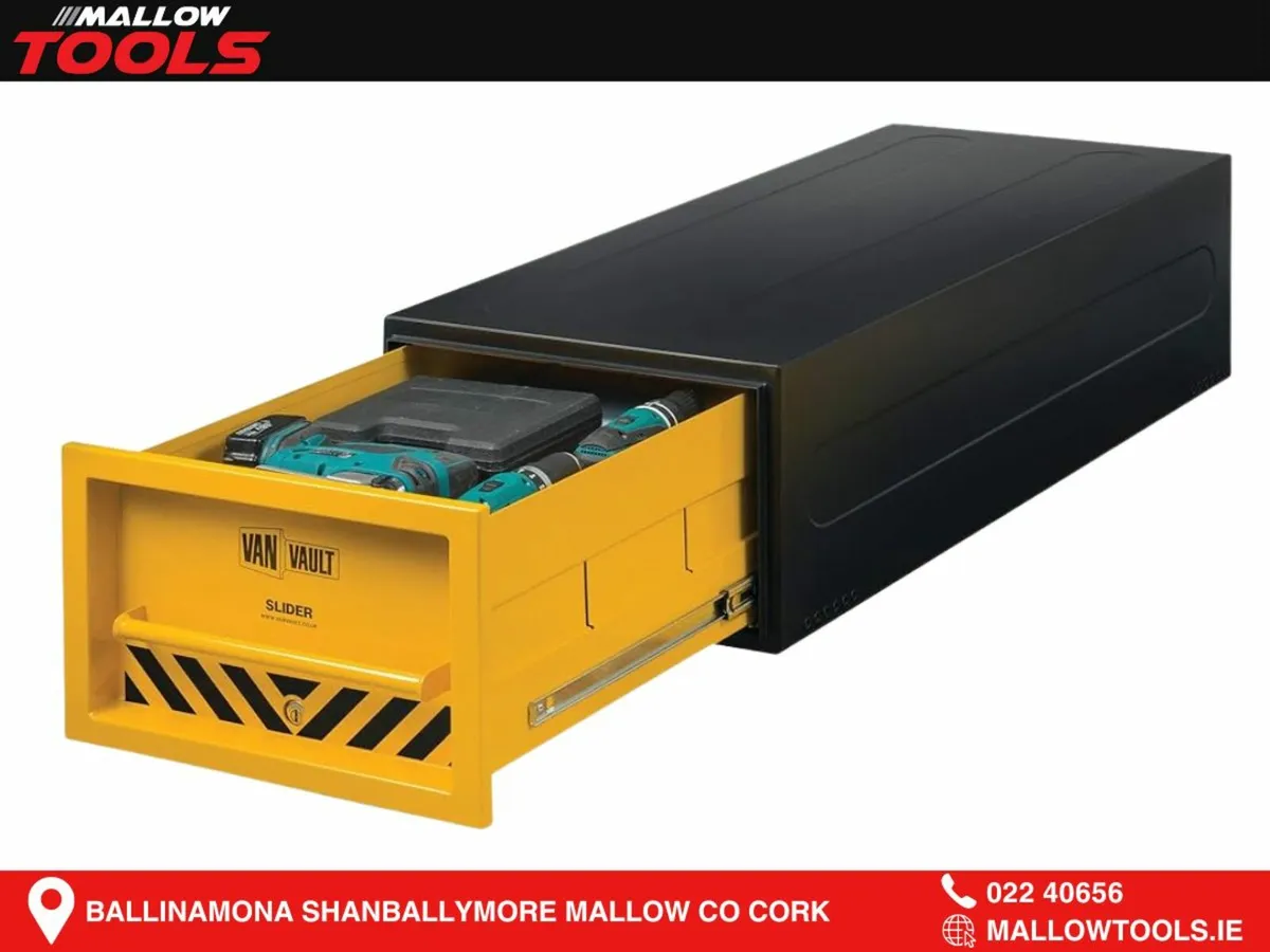 VAN VAULT SLIDER STORAGE DRAWER (500MM X 1200MM X - Image 1