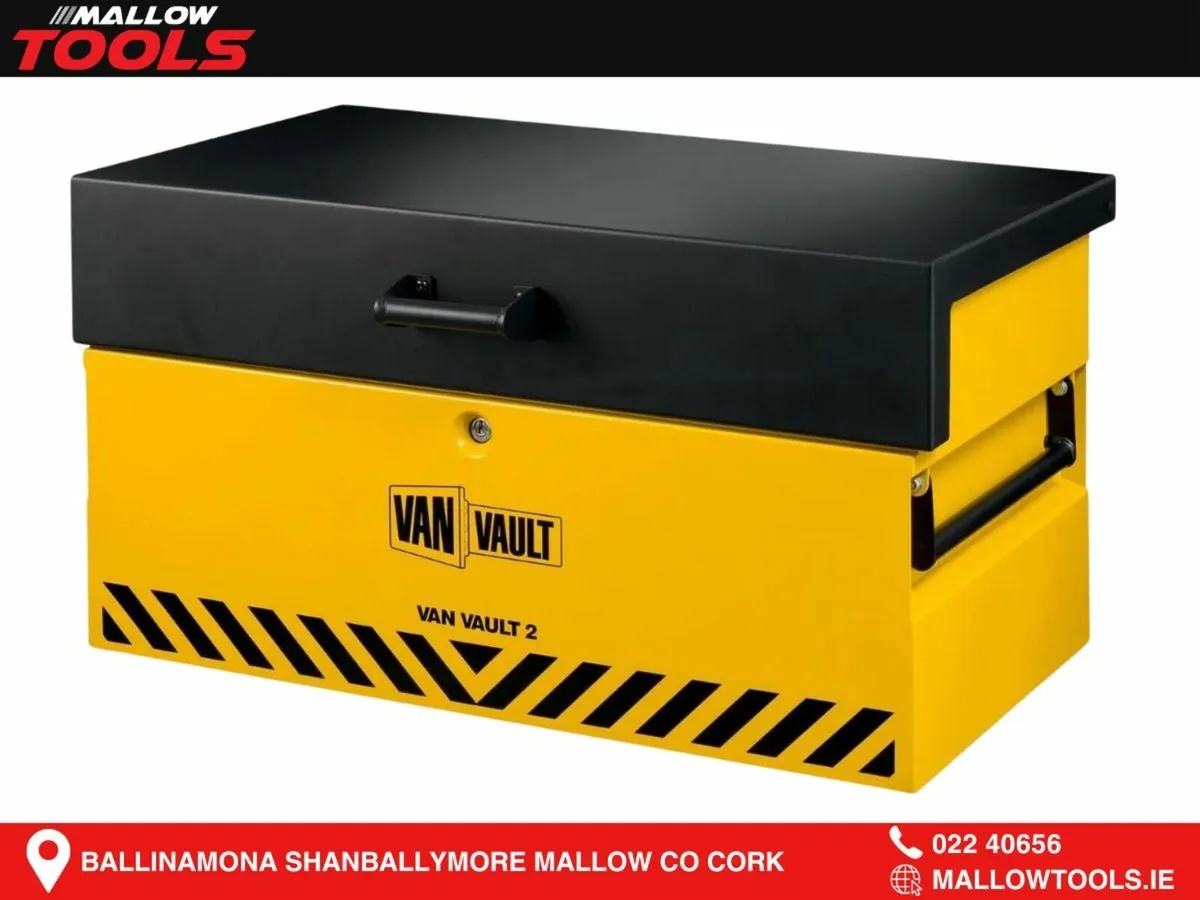 VAN VAULT 2 SECURITY STORAGE 935 (L) X 590 (D) X - Image 1
