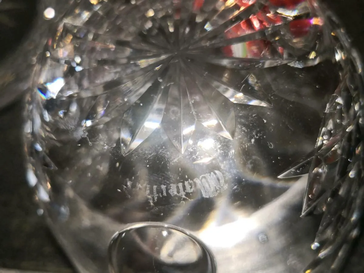 Vintage Waterford Crystal Glendore gravy boat and - Image 4