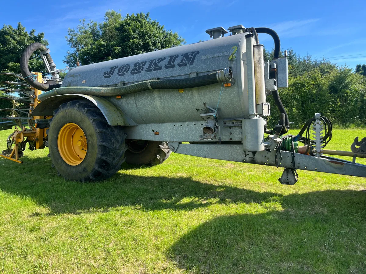 Joskin 10000L Tank and Trailing Shoe - Image 1