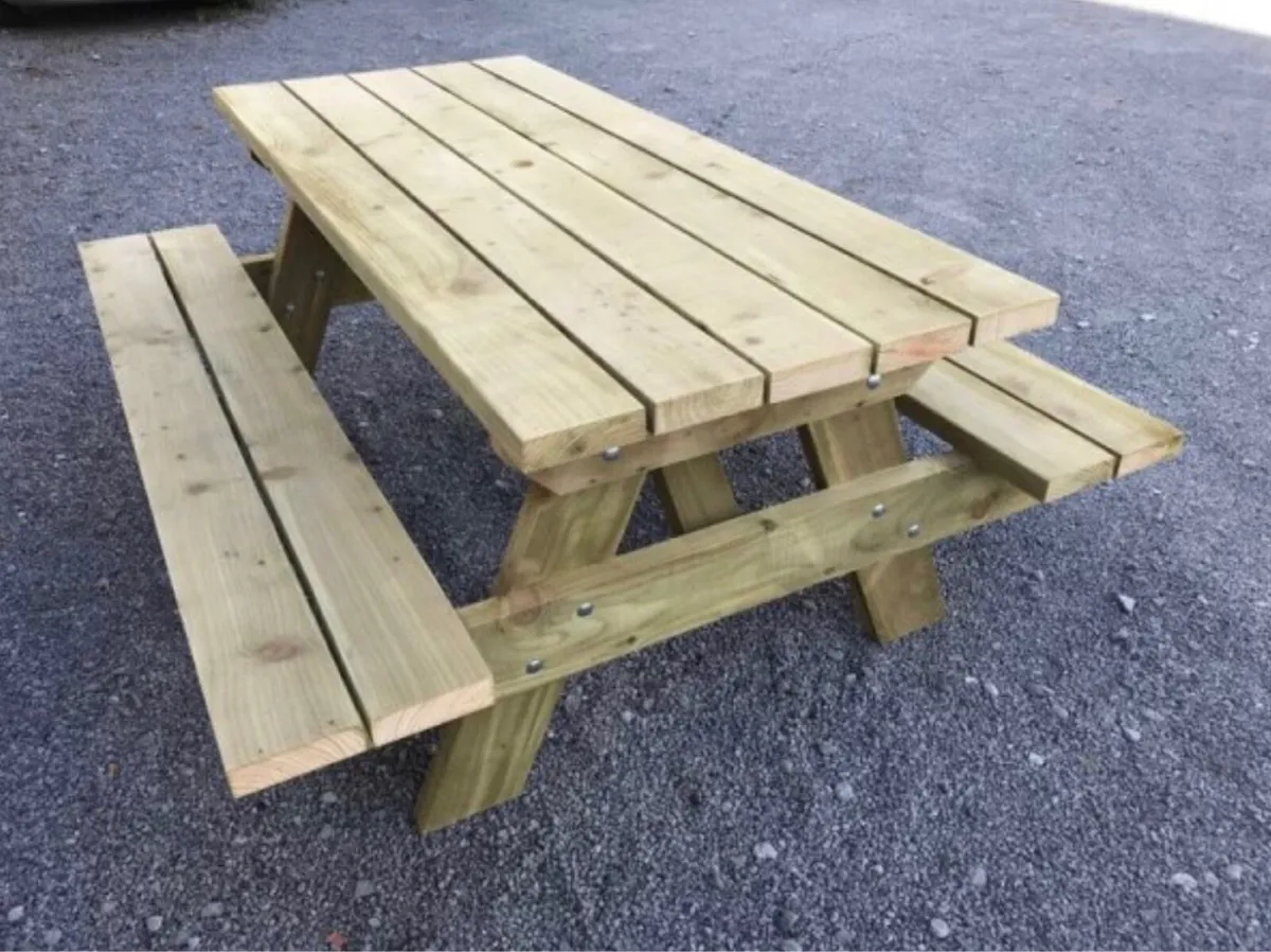 6ft HEAVY DUTY Picnic Tables - Image 3