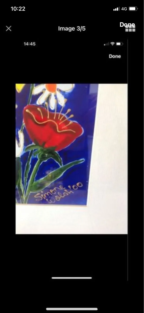 Vintage Simone Walsh Original Painting for sale in Co. Dublin for €700