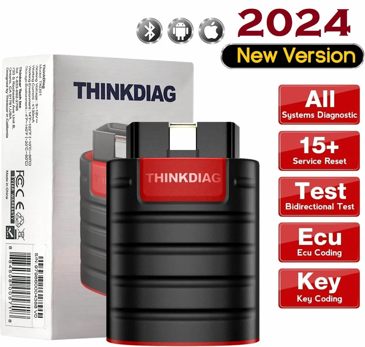 Thinkdiag Diagnostic Bluetooth Conector - Image 1