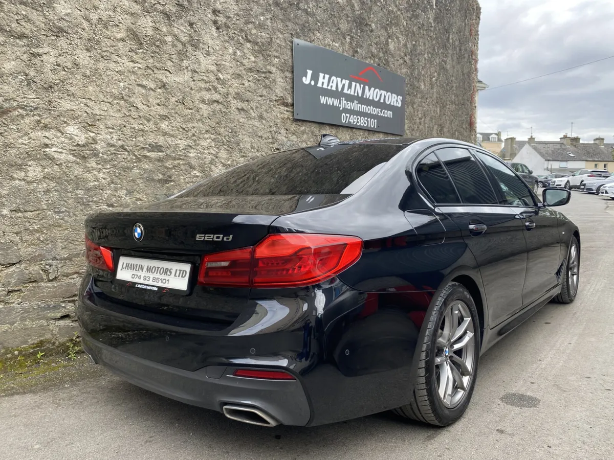 Oct 2018 BMW 520d M Sport 190 Auto - Image 3
