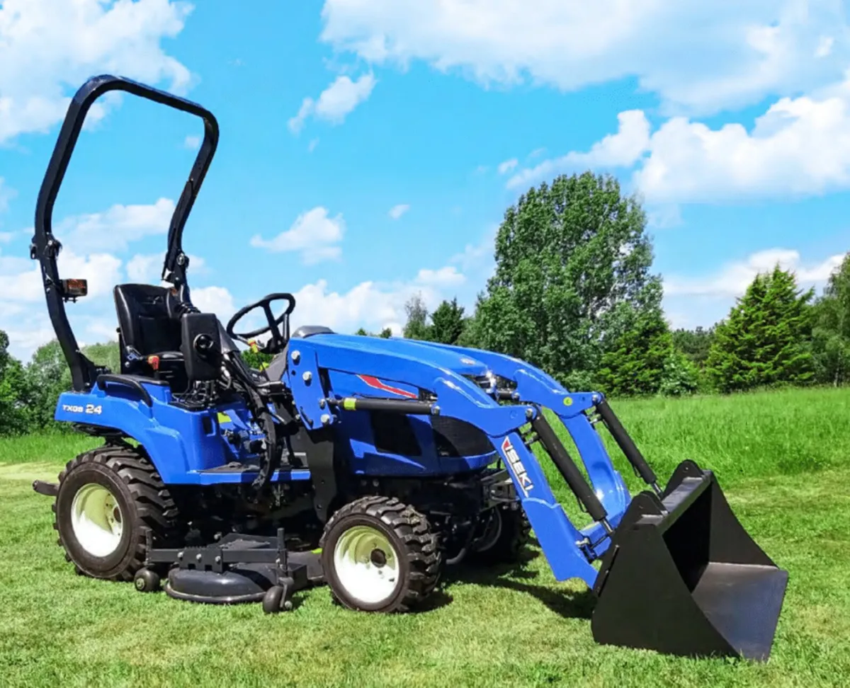 Free Loader with Iseki TXGS 24 Compact Tractor - Image 3
