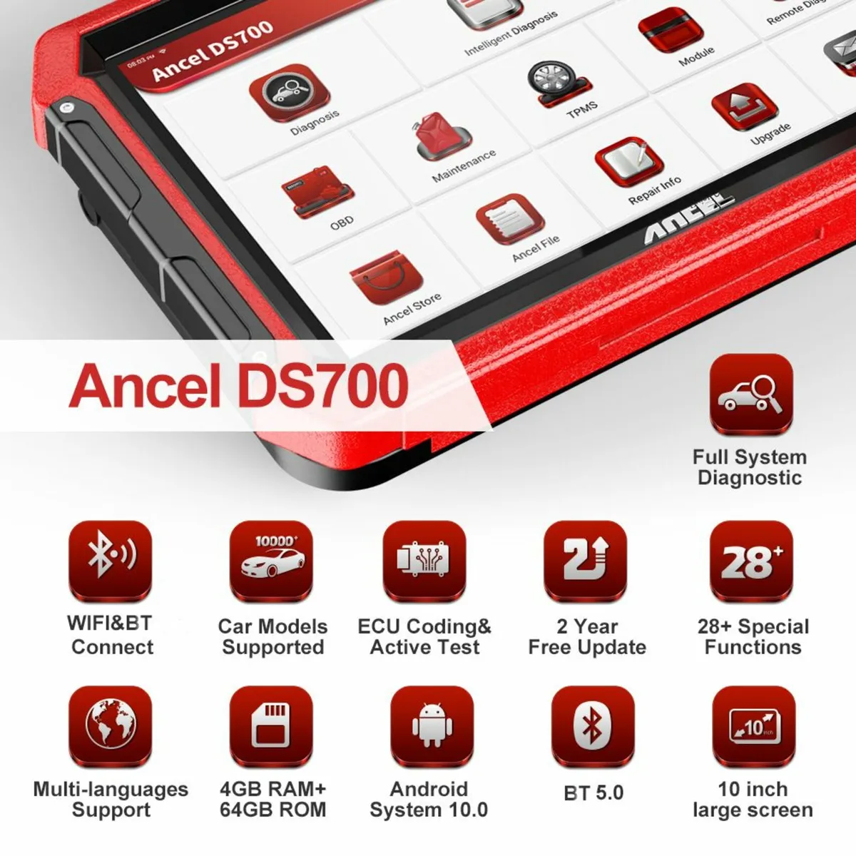 Ancel DS 700 - Full OBD2 Diagnose System - Image 1