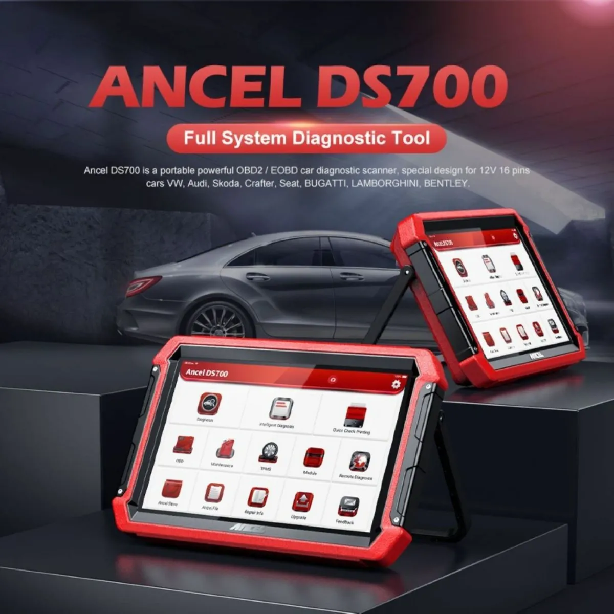 Ancel DS 700 - Full OBD2 Diagnose System - Image 2