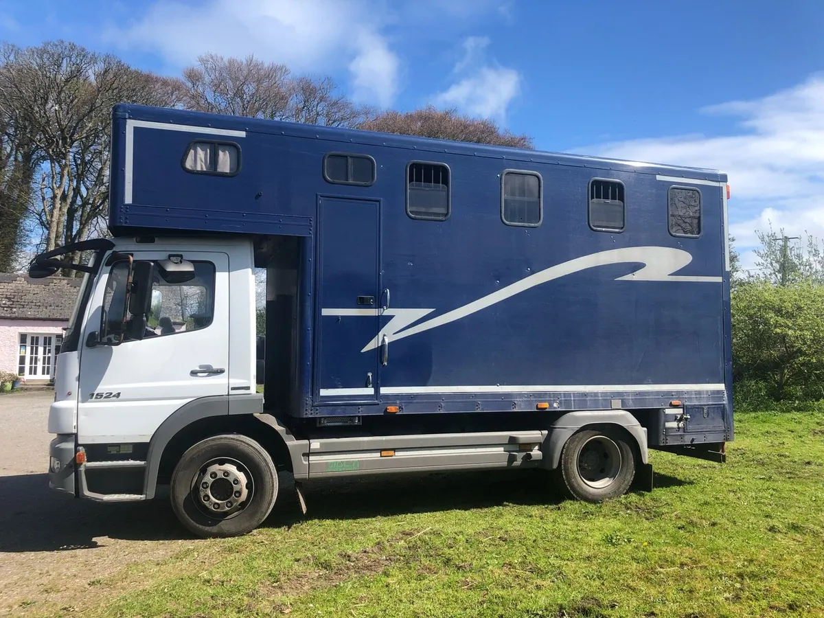 2012 Mercedes Atego Horse Lorry CVRT July 25*.* - Image 1