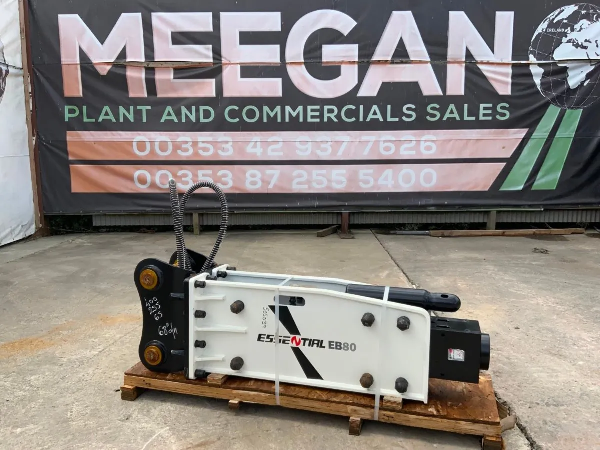 ESSENTIAL EB80 HYDRAULIC BREAKER...65mm. - Image 1