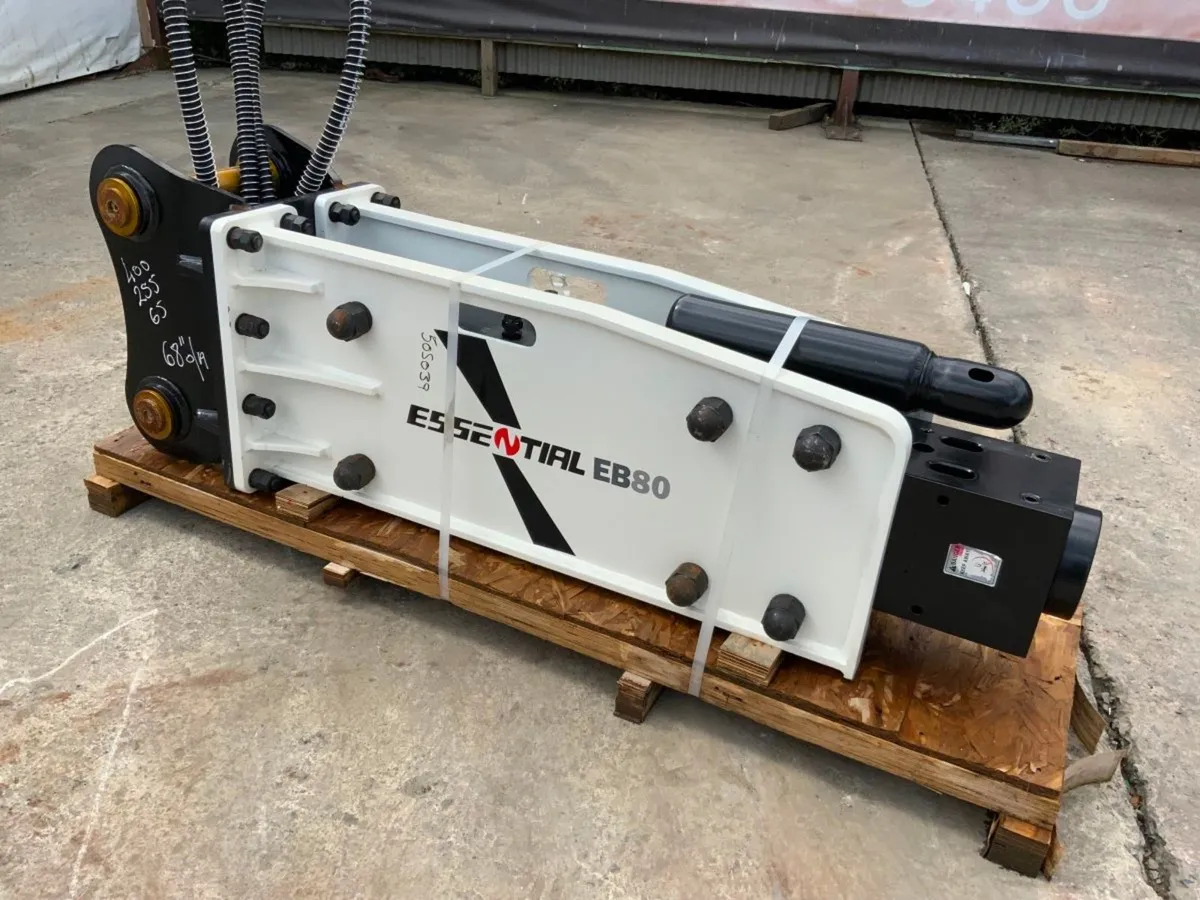 ESSENTIAL EB80 HYDRAULIC BREAKER...65mm. - Image 3