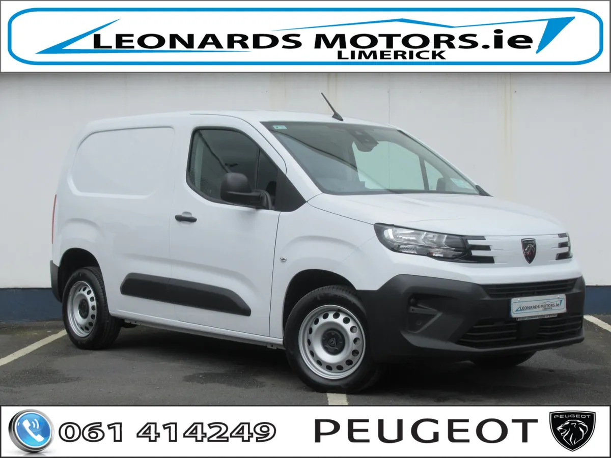 New Peugeot Partner Professional Plus 1.5d 100bhp - Image 1