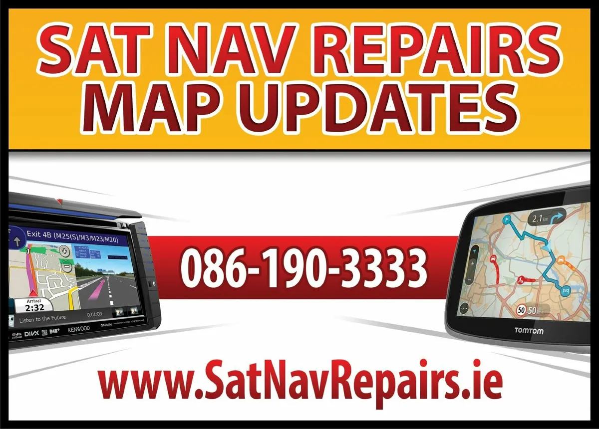 SAT NAV MAP UPDATES REPAIRS SALES for sale in Co. Dublin for €1 on